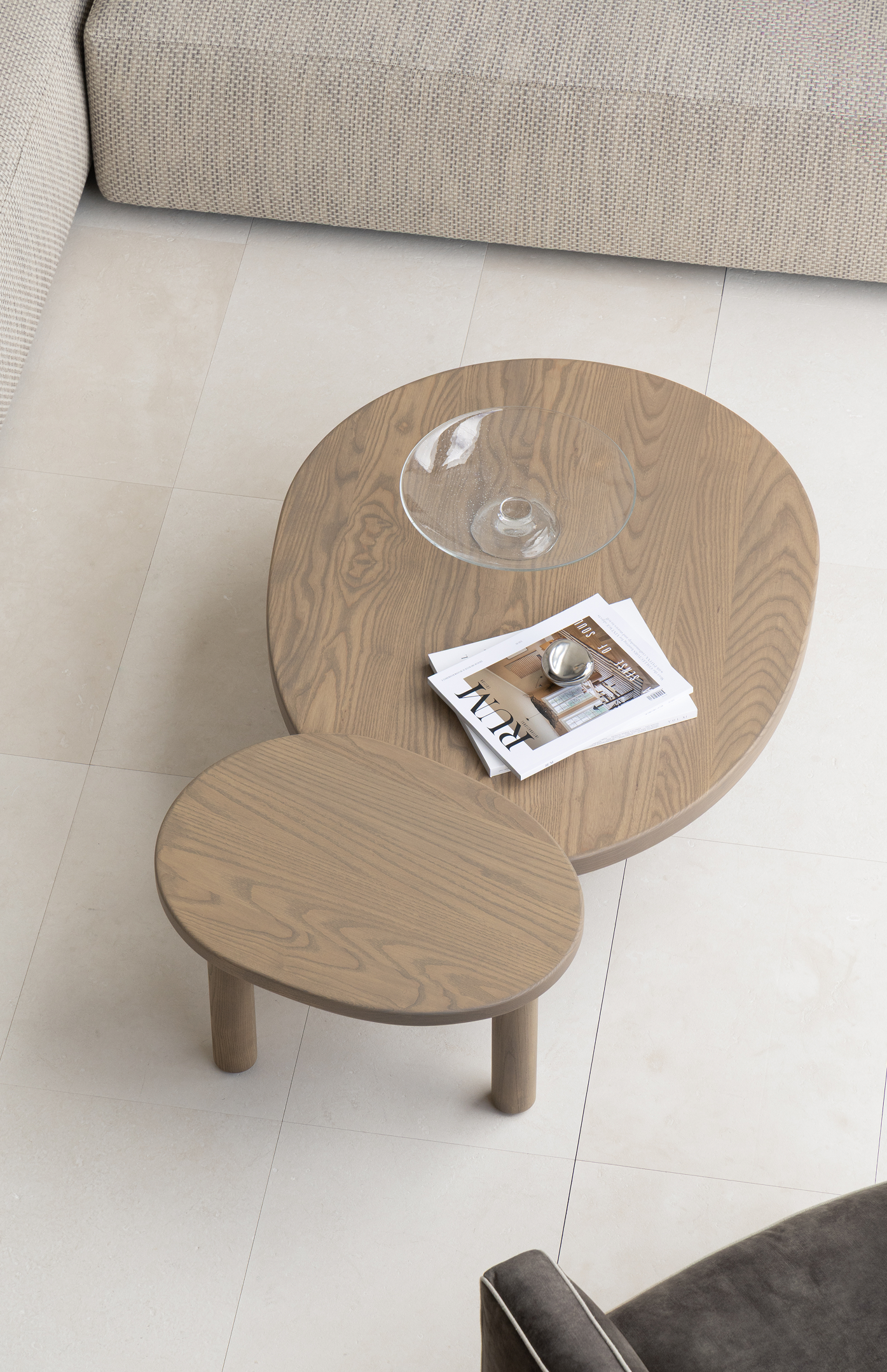 Contour Ovoid Nesting Tables – Woodwrights