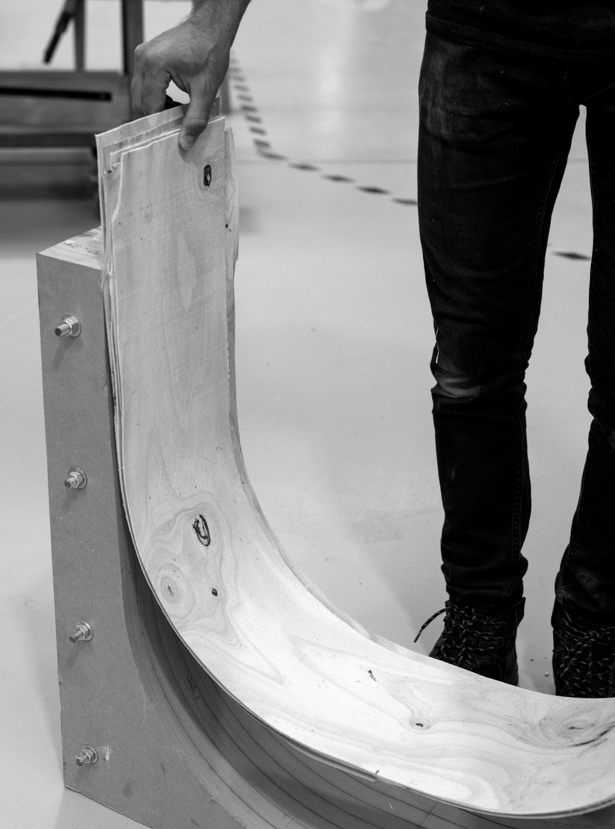 Curved Timber Back