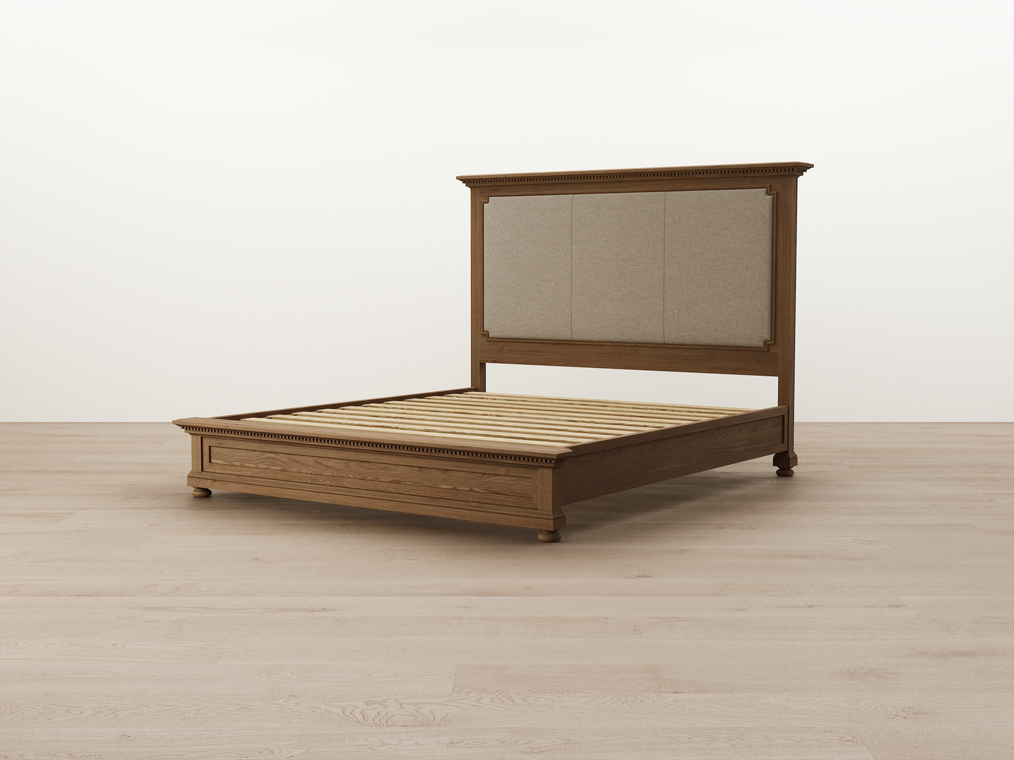 Dawson Slat Bed - Upholstered